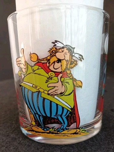 Verre nutella astérix chef - verre,