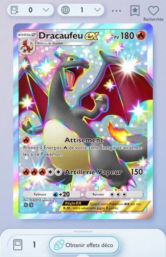Pokemon pocket tcg dracaufeu - pokemon,