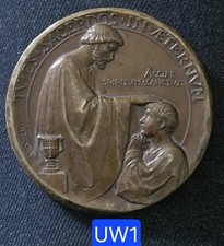 Superbe méd artistique - artistique, bronze