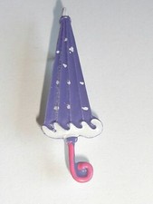 Broche PARAPLUIE Violet neuve
