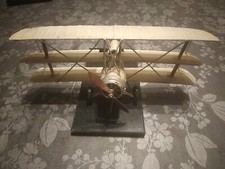 Avion maquette   Vintage  Triplan Metal Artisanal  ww1 biplan baron rouge