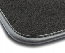 KI27-1 1pc Tapi Sol Velour Premium Cuir Noir pour Kia Sportage III 2010-2015 moq