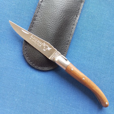 couteau Laguiole GLANDIERES, comme neuf, bois, avec etui