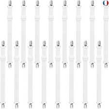 HAOYULUO 16 Pièces Tendeur Drap Housse,Tendeurs de Draps 