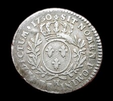 LOUIS XV - 1/10 Dixième d'Ecu