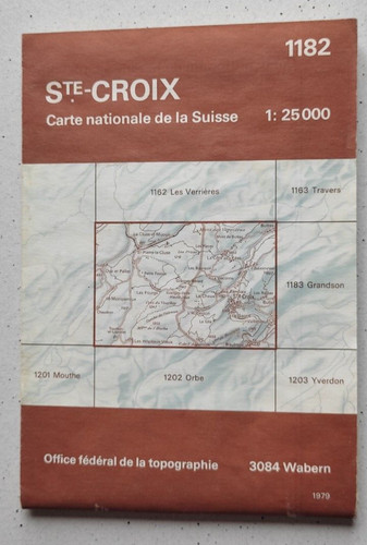 Carte topo 25000 1182 - carte,