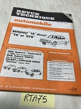 Renault 18 diesel R18 TD GTD