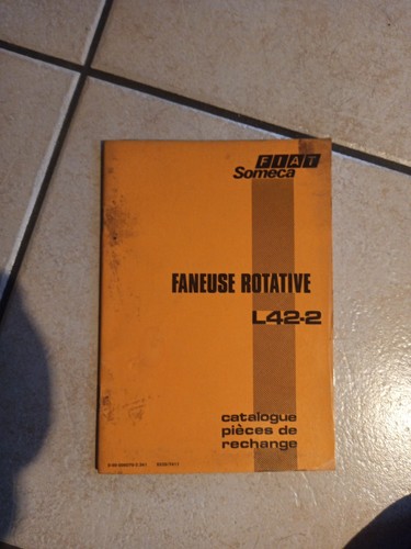 Livret fiat someca - fiat, l42