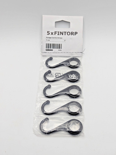 Pack ikea fintorp - 5, hooks