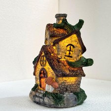 Maison de village de Noël illuminée, collection décorations Noël, mini