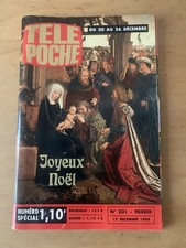 Ancien Télé Poche - Numéro 201 - Spécial Noël - 1969 - Superbe Etat !