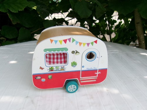 Caravane bois moulin - ,