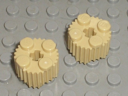 Lego tan brick - 2, x