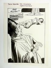 TODARO (Elvifrance) Terror Gigante planche originale grand format 27-109 (PW02)