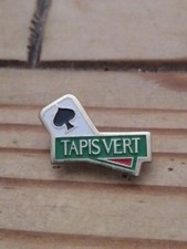Pin's Pins Pin Enamel: Loterie FDJ JEUX CARTES LOTO AS DE PIQUE " TAPIS VERT" 