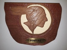 PONTIAC EMBLEME EN BOIS