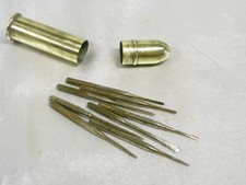 ?? 8 FORET MINIATURE FER FORGE ETUI FAUSSE BALLE LAITON SOLDAT OUTIL HORLOGER