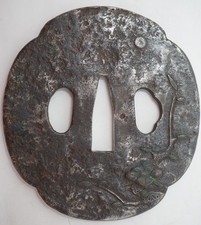 Garde épée Tsuba japonais