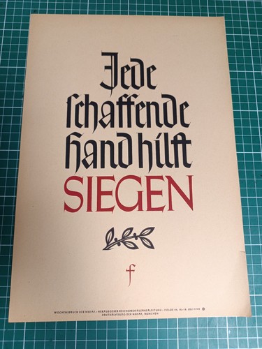 Wochenspruch der nsdap folge - der,