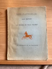 Jean Prévost la Pensée de