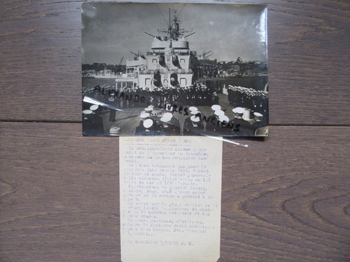 Photo presse 1955 croiseur - de,