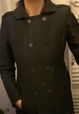 Manteau Noir Mi Saison le