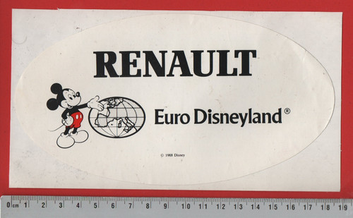 Renault euro disneyland - ❤,