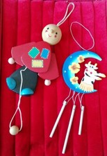 1 pantin articulé en bois et