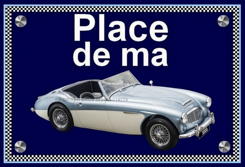 Plaque austin healey 3000 - austin,