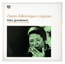 LIDA GOULESCO chants folkloriques tziganes russian gypsy french SFP 52001 LP