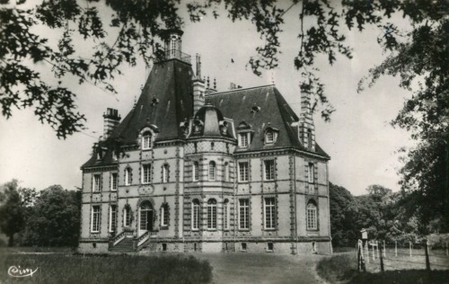 Noyen château rives sarthe - château,