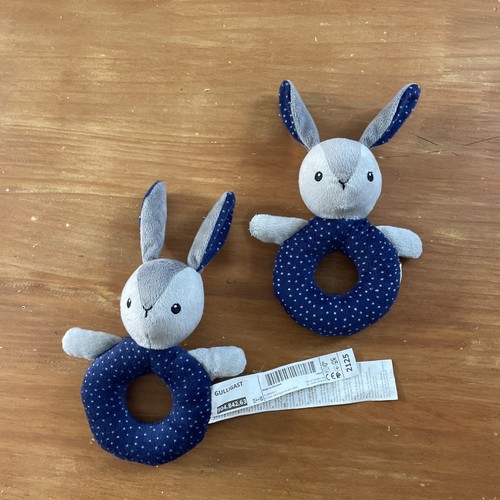 Lot doudou peluche hochet - doudou,