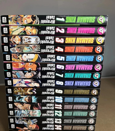 Manga shaman king - shaman, 1-14