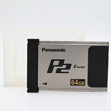 Carte mémoire Panasonic AJ-P2E064XG 64 Go P2 série E 64 Go USED