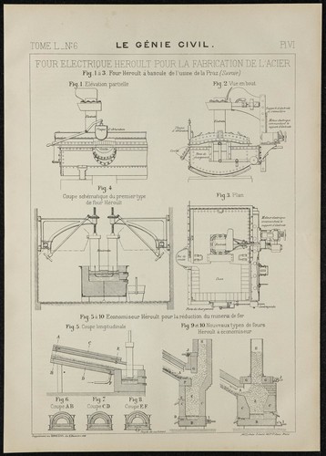 1906 plan ancien - 1906, four