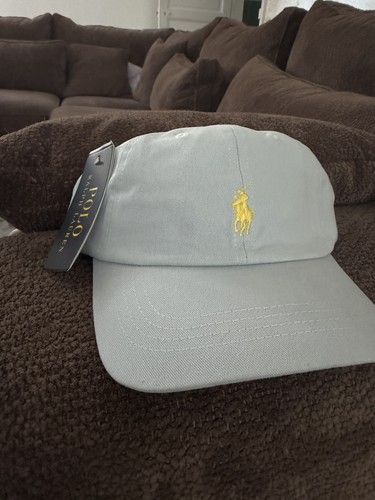 Casquette ralph lauren bleu - casquette,