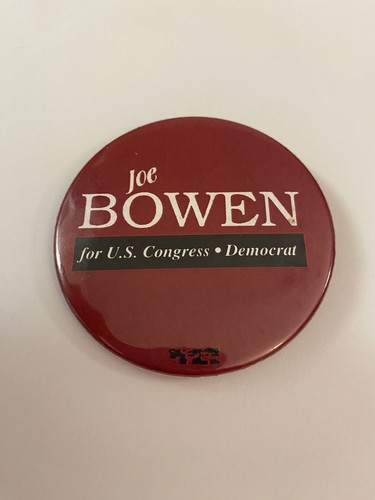 Joe bowen democrat for s - joe, u.s