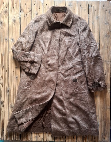 Manteau fourrure lama vintage - manteau,