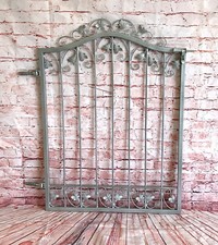 Porte Du Jardin Porte Métal Fer Forgé Monaco-GT124/100R Feu Galvanisé