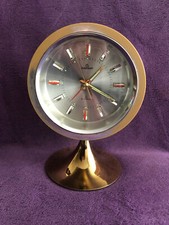 vintage : réveil mécanique boule pied Tulipe 1972 - Marque Garant 2 jewel Japan