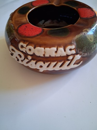 Cendrier cognac bisquit - cognac,