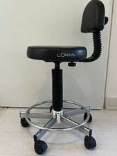 Siège ergonomique à roulette d'atelier, bureau, coiffeur
