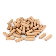 10X30mm Rond Cannelé Bois