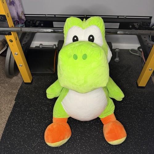 Jumbo yoshi plush good - 36",