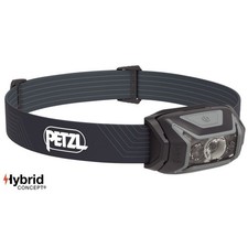 Lampe frontale LED extérieure PETZL Ultimate Light Weight 450 lumens ACTIK grise