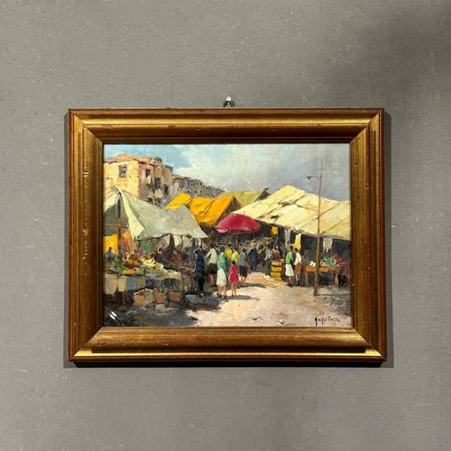 Huile sur toile giuseppe - huile, torre