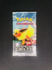 Booster Carte Pokémon EX Espèces Delta VIDE Pyroli EMPTY PARFAITEMENT OUVERT