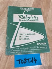Motoconfort Mobylette 1963 manuel utilisation entretien propriétaire conducteur