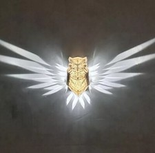 Applique murale, type chouette/hibou, éclairage LED, 3D, transfo 220v inclus