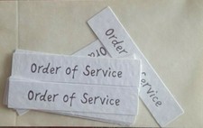 Etiquettes de mariage -